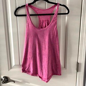 Lululemon | Racerback Tank Top | Pink Stripes